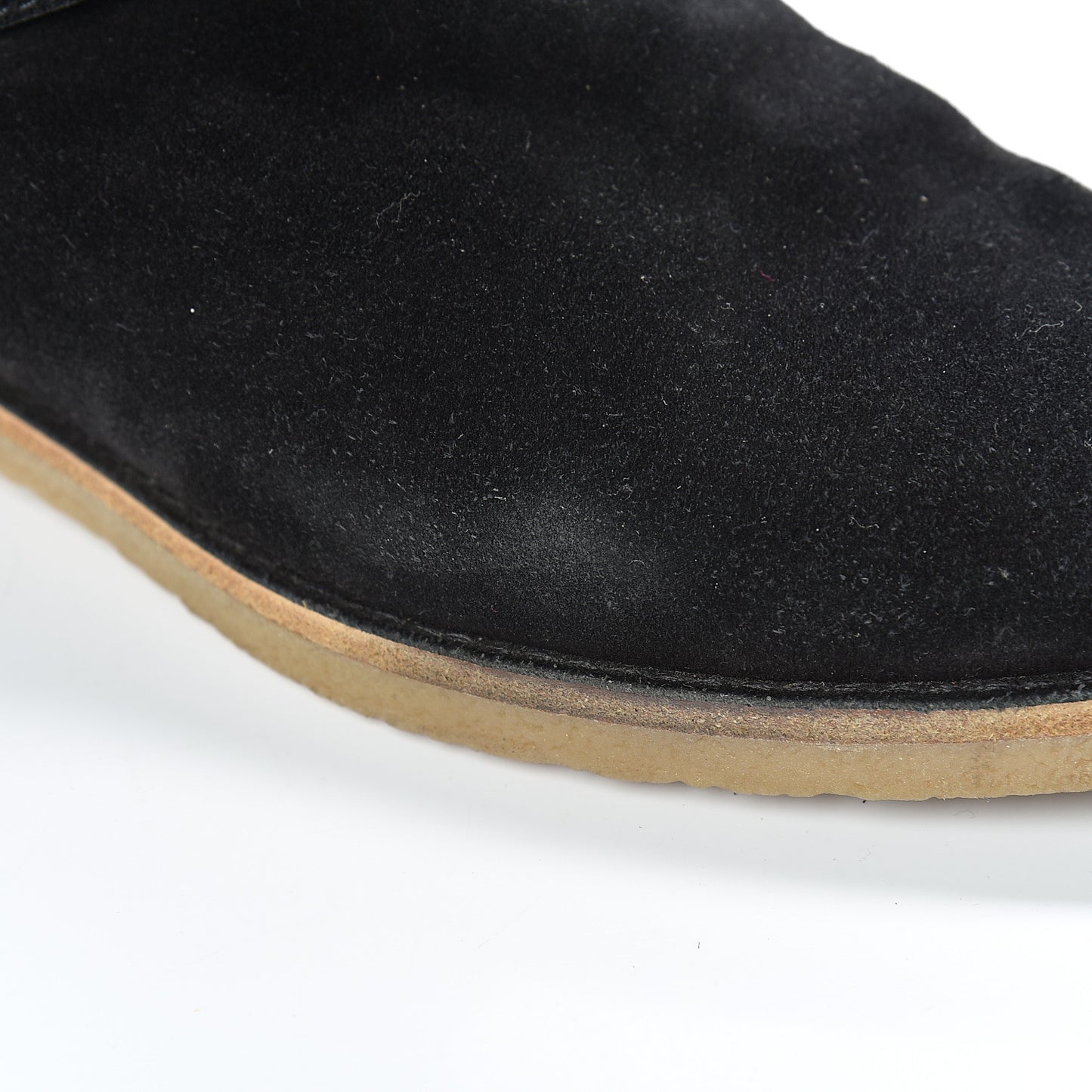 Suede Shearling Fauvist Boots 39 Black