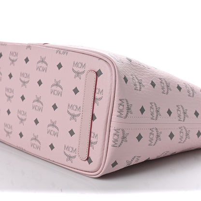 MCM Visetos Medium Liz Reversible Shopper Tote Soft Pink 15 of 16