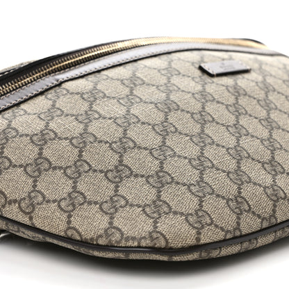 Gucci GG Supreme Monogram Belt Bag Dark Brown 8 of 10