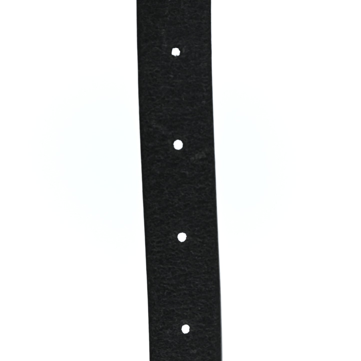 Vegetable Tanned Calfskin Monogram Croissant De Lune Belt 75 30 Black