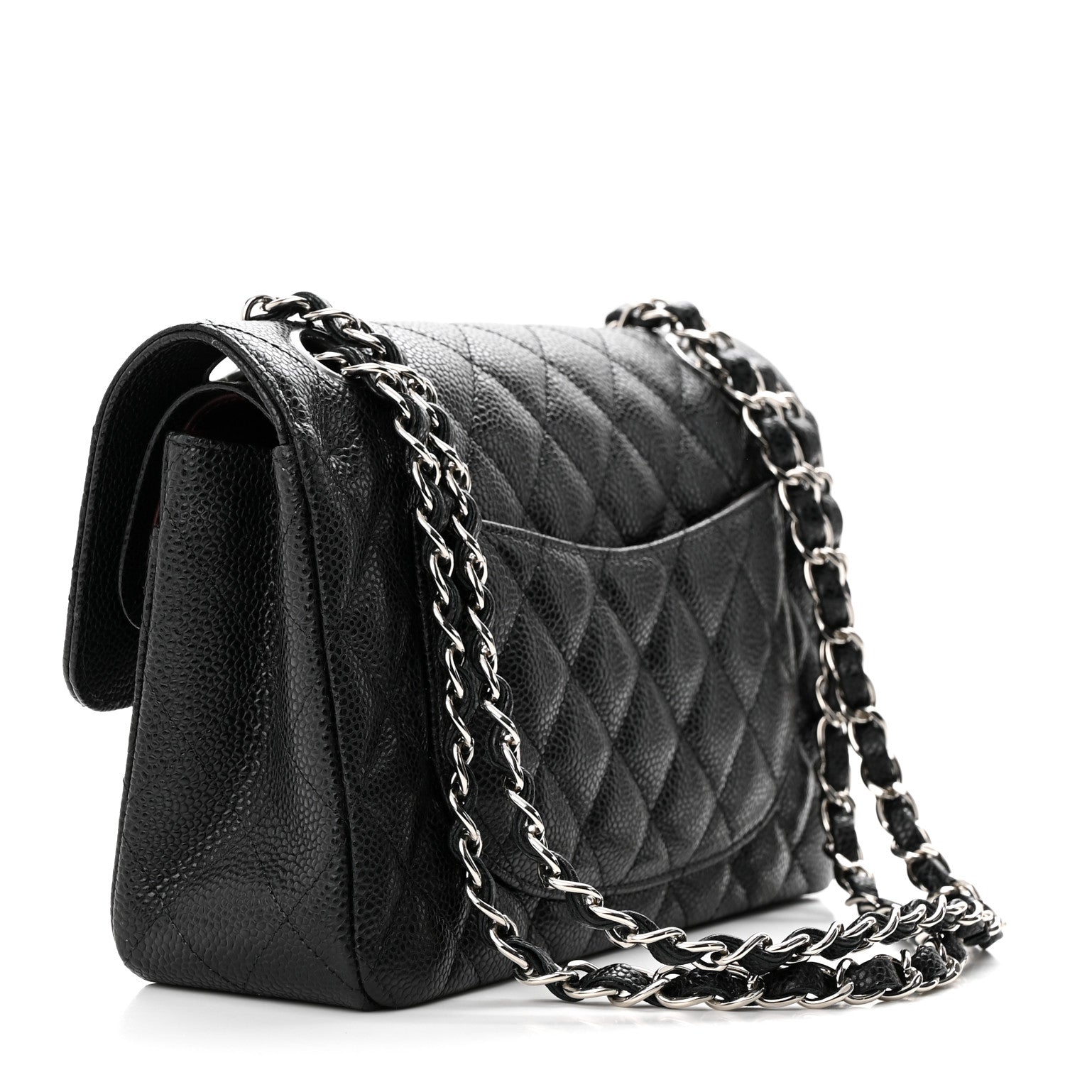 Chanel Caviar Quilted Small Double Flap Black 3 of 11