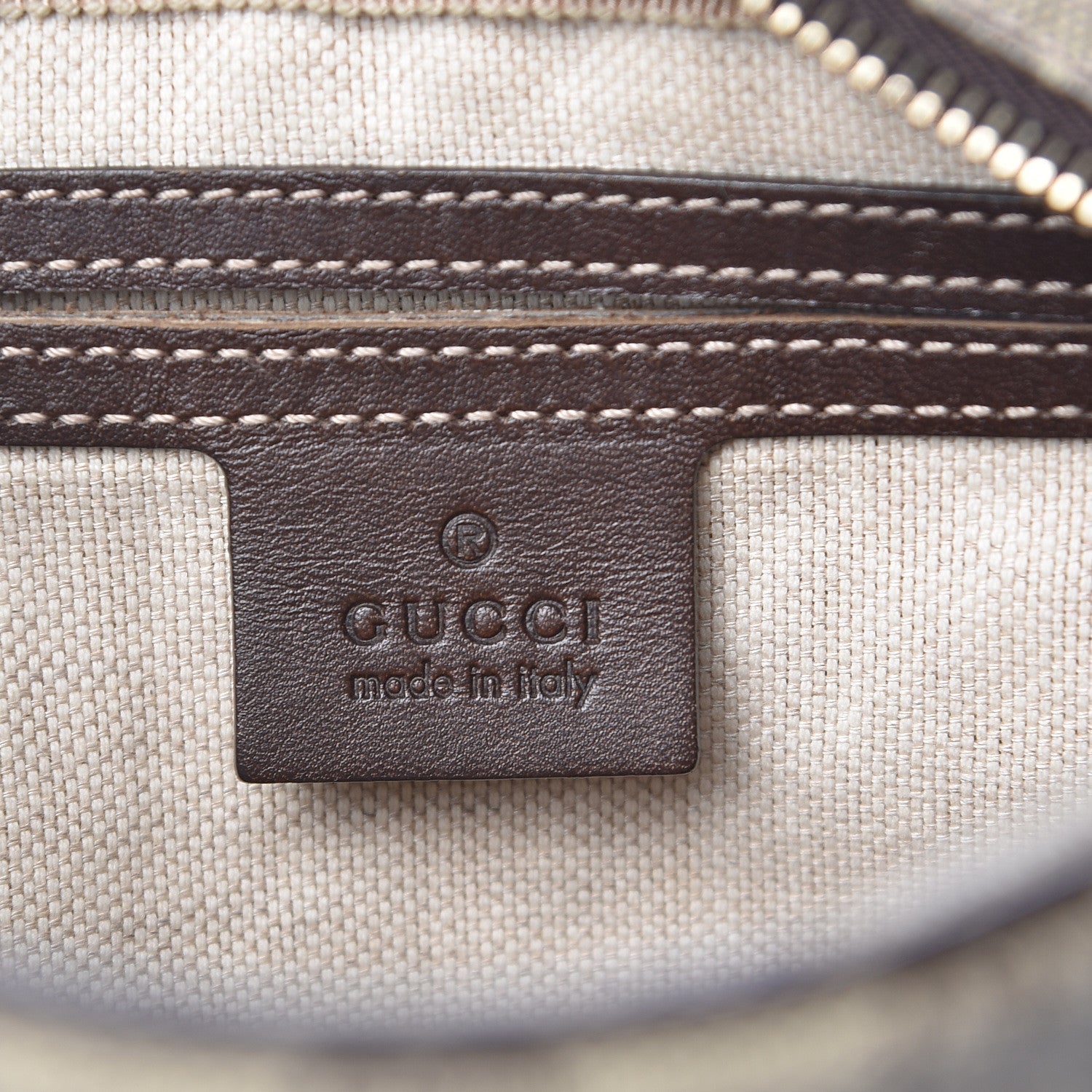 Gucci GG Plus Monogram Messenger Bag Dark Brown 6 of 10