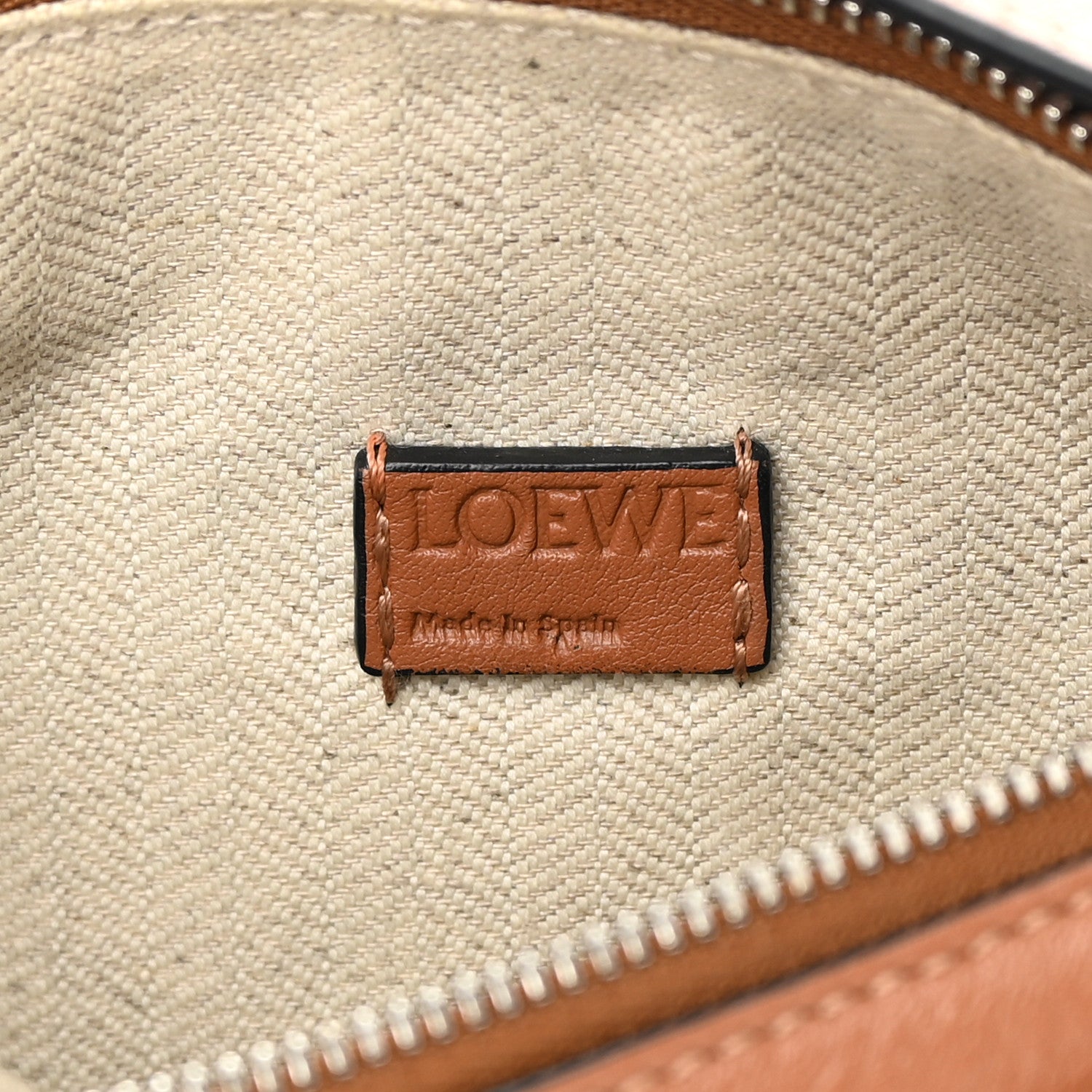 Loewe Calfskin Mini Puzzle Bag Tan 6 of 15