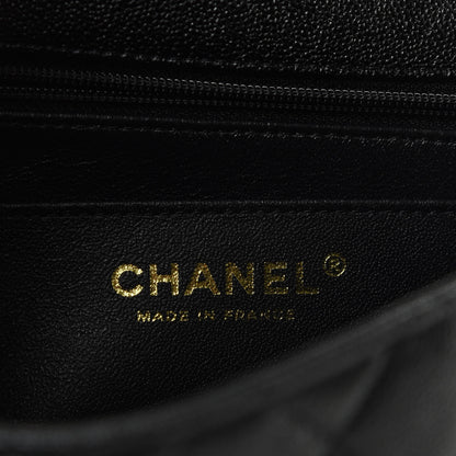 Chanel Caviar Quilted Mini Top Handle Rectangular Flap Black 8 of 9