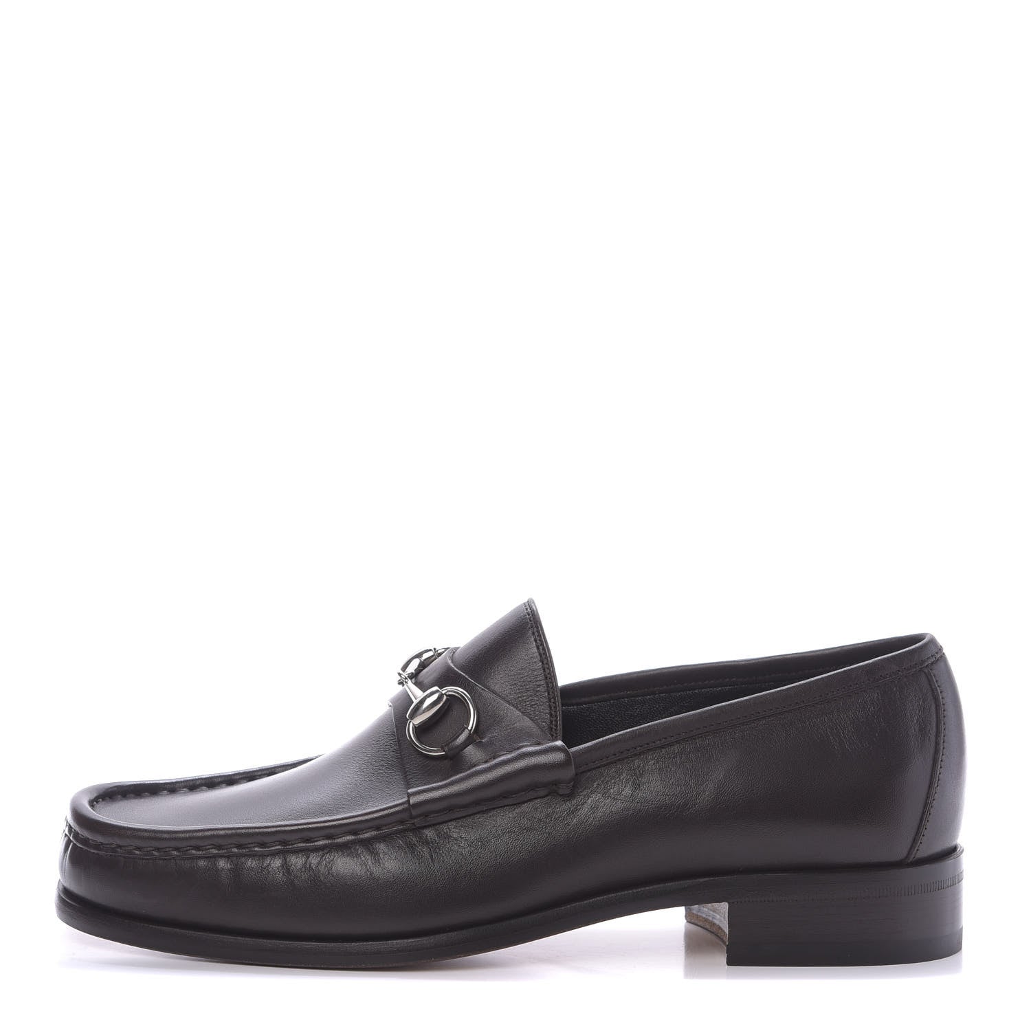 Gucci Calfskin Mens 1953 Horsebit Loafers 8 Marrone 1 of 11