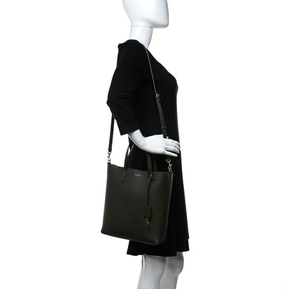 Saint Laurent Calfskin Toy Shopping Tote Olive 2 of 9
