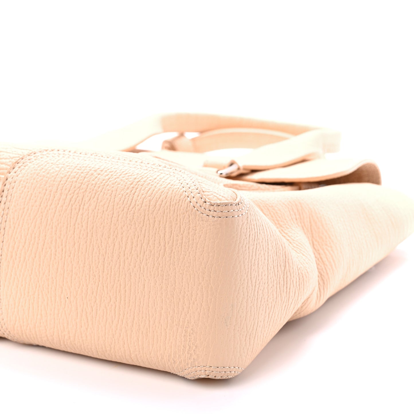 Textured Calfskin Medium Pashli Satchel Peach