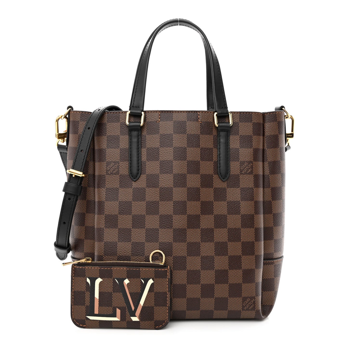 Damier Ebene Belmont PM Black