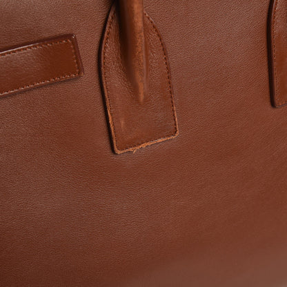 Saint Laurent Calfskin Small Sac de Jour Cotto 9 of 13