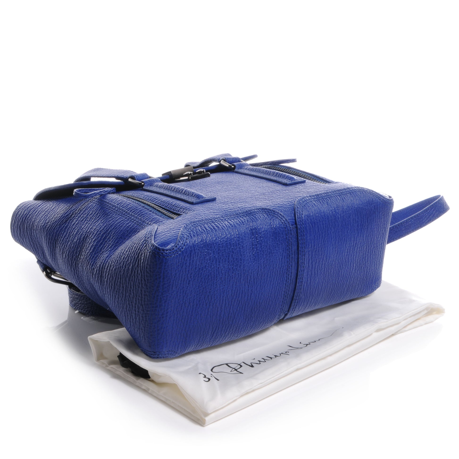 3.1 Phillip Lim 3.1 Medium Pashli Satchel Cobalt Blue 4 of 10