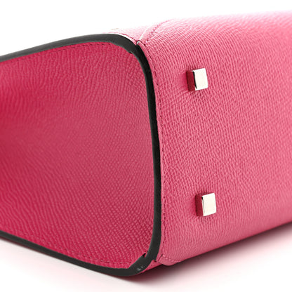Moynat Carat Calfskin Gabrielle PM Fuchsia 10 of 14