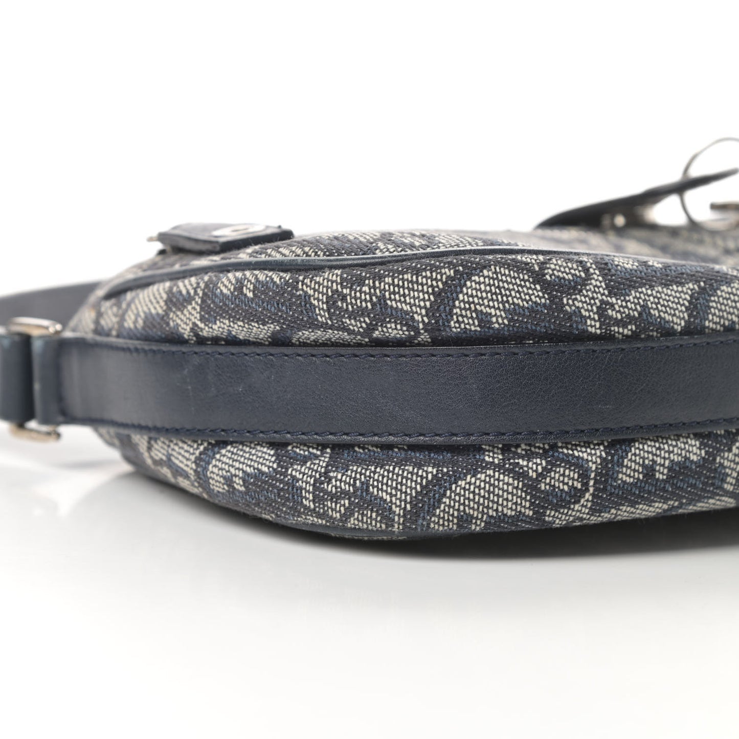 Monogram Charm Shoulder Bag Navy