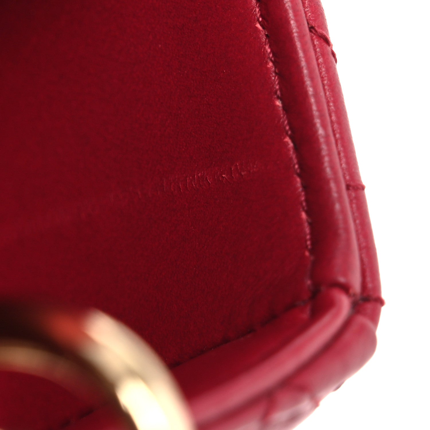 Christian Dior Lambskin Cannage Small My ABCDior Lady Dior Red 12 of 12