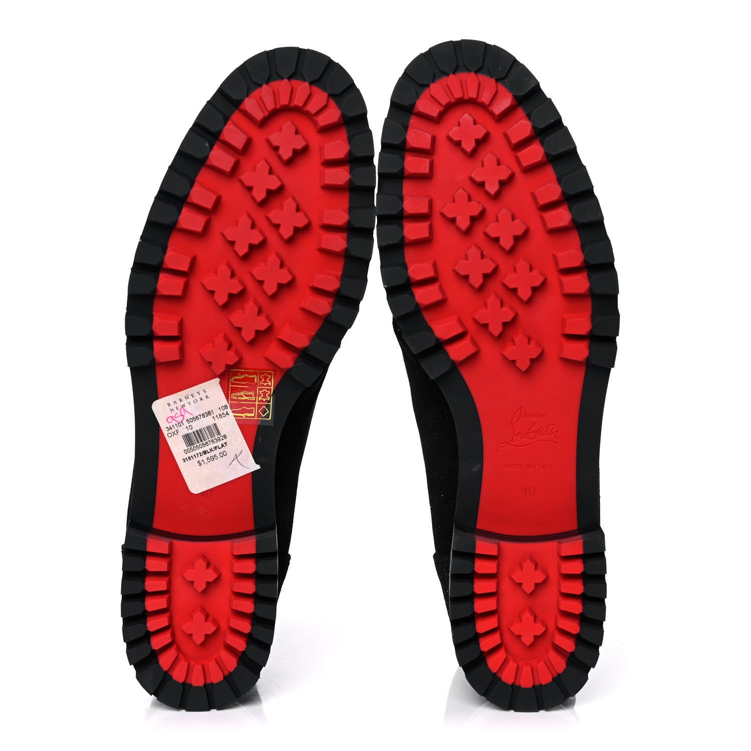 Christian Louboutin Crosta Star Who Runs Flat Boots 40 Black 5 of 7
