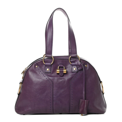 Saint Laurent Calfskin Medium Muse Purple 1 of 11