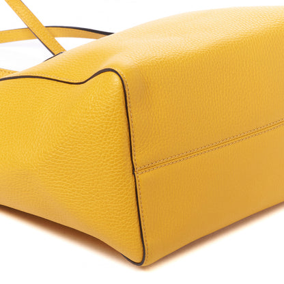 Gucci Dollar Calfskin Small Swing Tote Yellow 6 of 7
