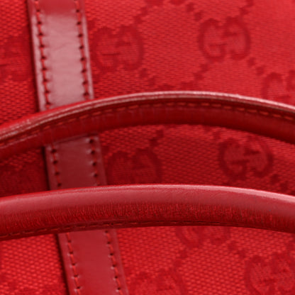 Gucci Monogram Small Bardot Shoulder Bag Red 15 of 15