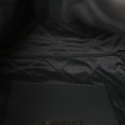 Chanel Shiny Calfskin Quilted Mini Chanel 22 Dark Grey 4 of 9