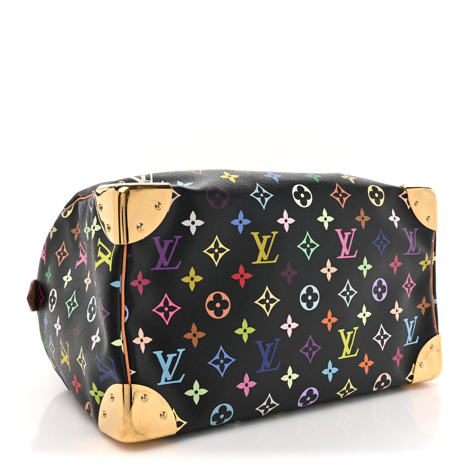 Louis Vuitton Monogram Multicolor Speedy 30 Black 4 of 11