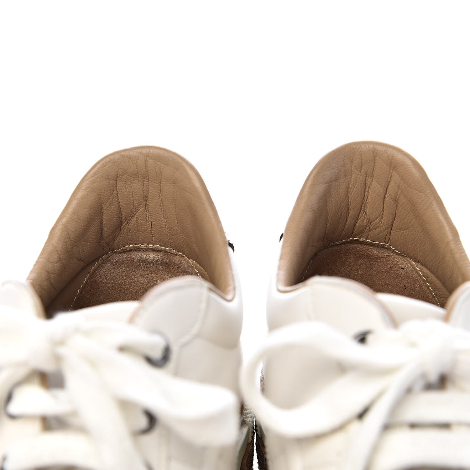Hermes Calfskin Polo Sneakers 36.5 White 12 of 14