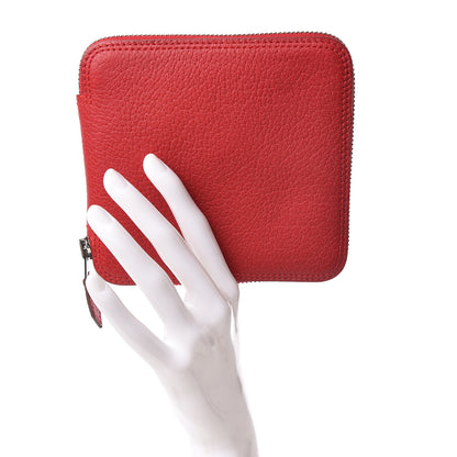 Hermes Buffle Brides de Gala Silky Pop Shopper Tote Rouge Garance 8 of 14