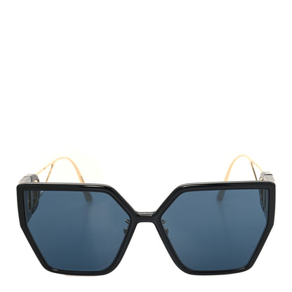 Christian Dior Rectangular 30 Montaigne Sunglasses Black 2 of 8