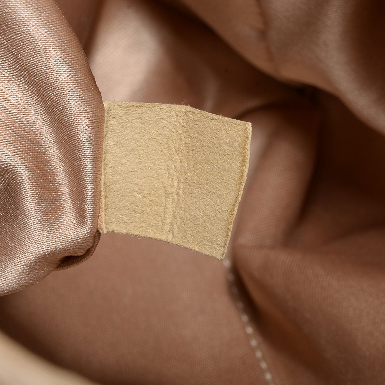 Chanel Lambskin Bubble Quilt Bowler Beige 7 of 10