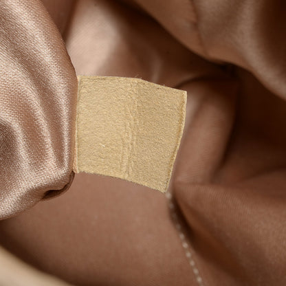 Chanel Lambskin Bubble Quilt Bowler Beige 7 of 10