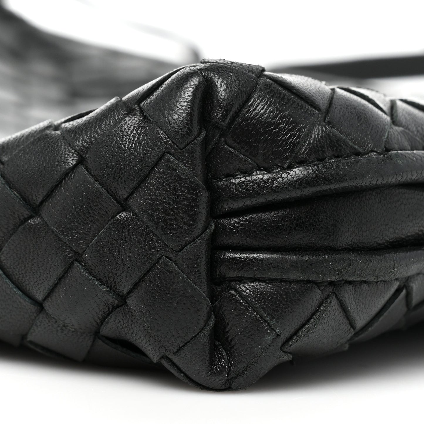 Nappa Intrecciato Nodini Bag Black