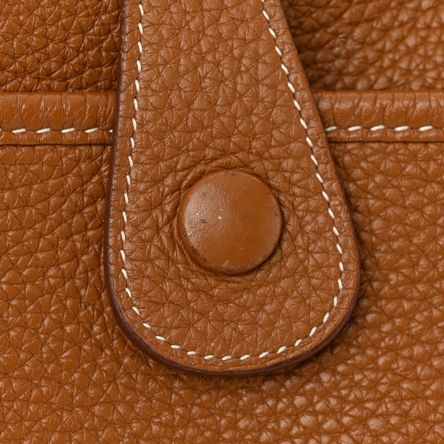 Hermes Taurillon Clemence Evelyne III GM Gold 13 of 13