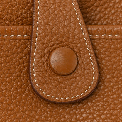 Hermes Taurillon Clemence Evelyne III GM Gold 13 of 13