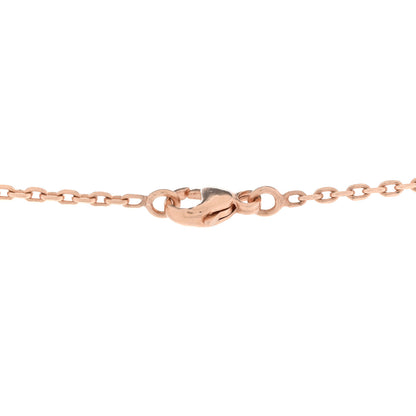 Hermes Lacquered Rose Gold Pop H Pendant Necklace Rose Dragee 5 of 8