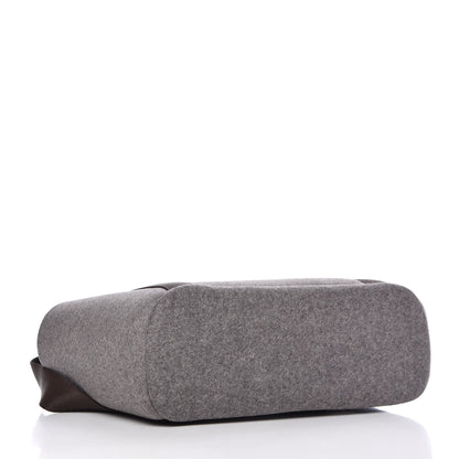 Hermes Felt Sac De Pansage Groom Bag Acier 5 of 13