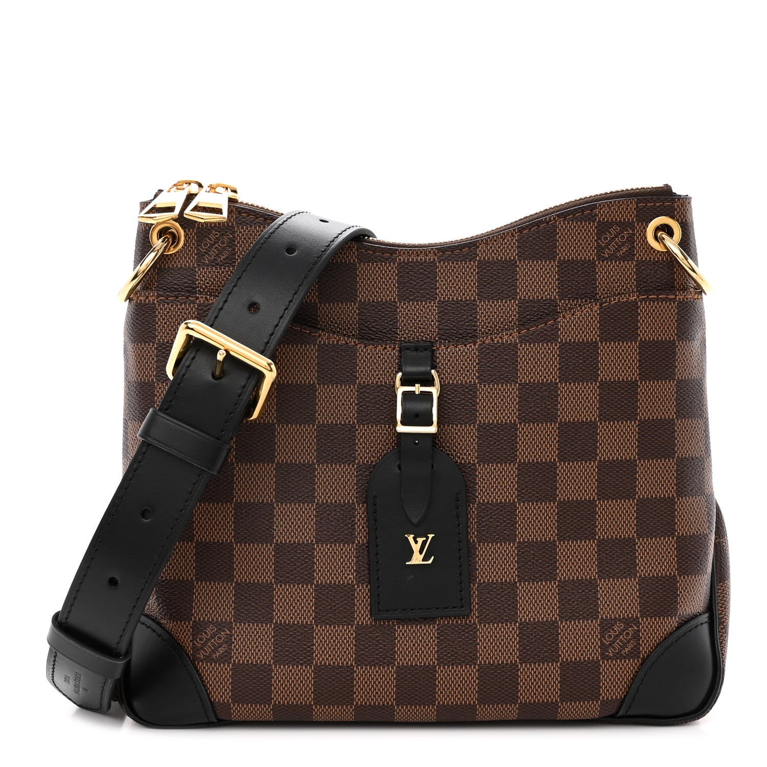 Louis Vuitton Damier Ebene Odeon PM Black 1 of 9