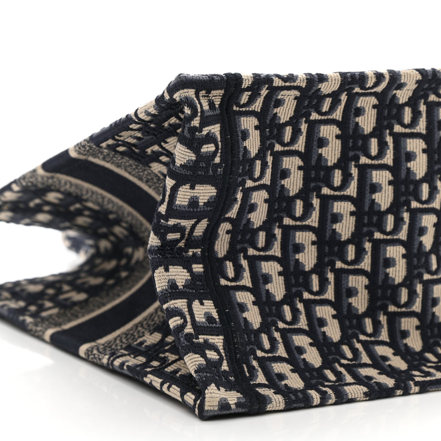 Oblique Medium Book Tote Blue Multicolor