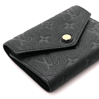Louis Vuitton Empreinte Victorine Wallet Black 11 of 13