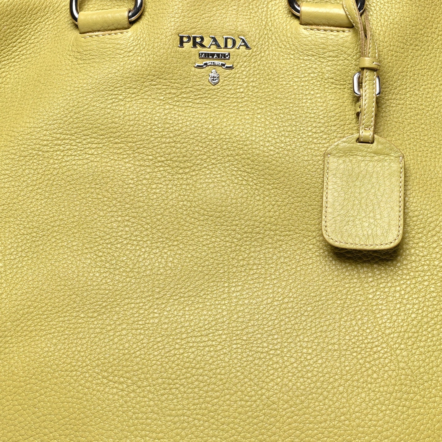 Vitello Daino Shopping Tote Cedro