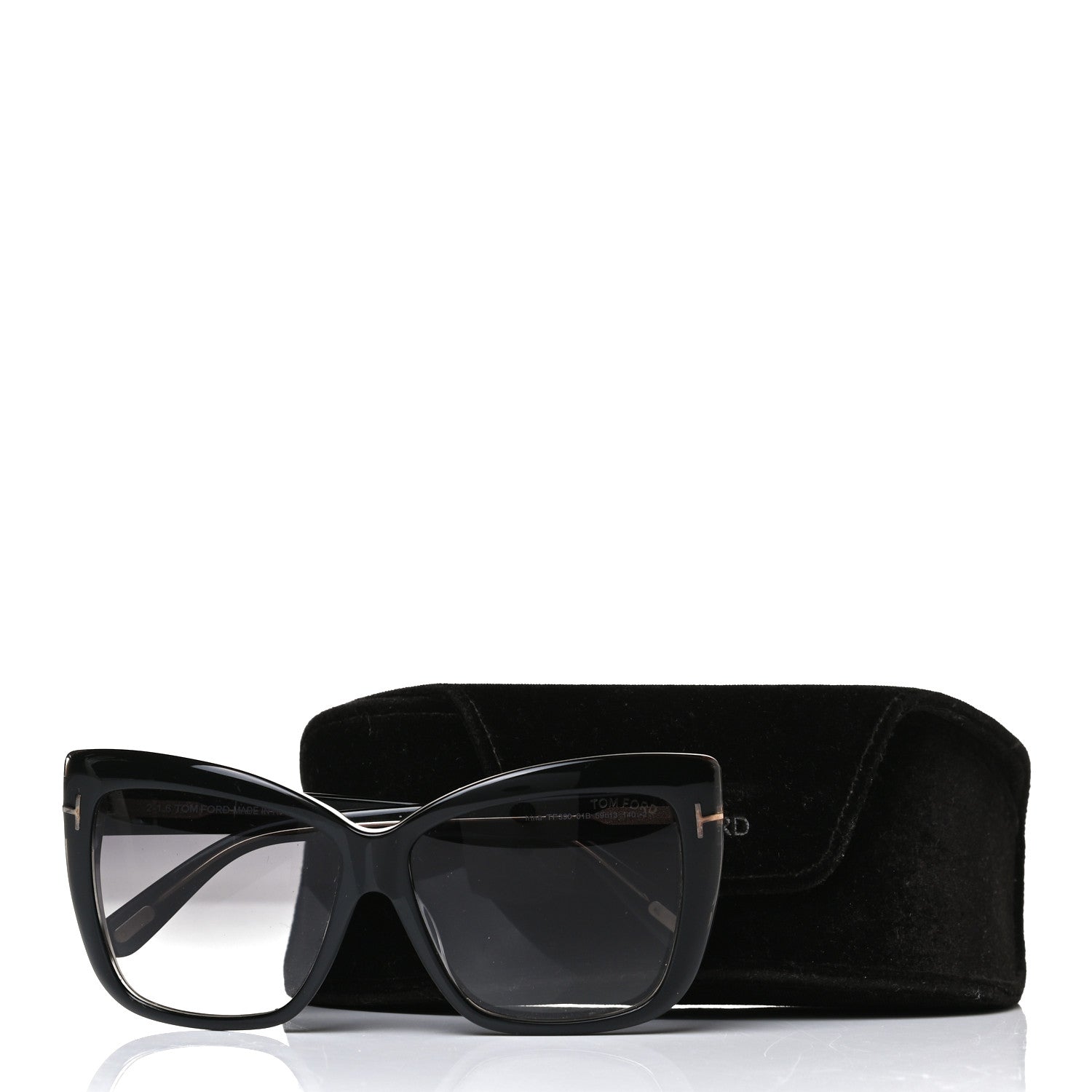 Tom Ford Irina Sunglasses TF390 Black 8 of 10