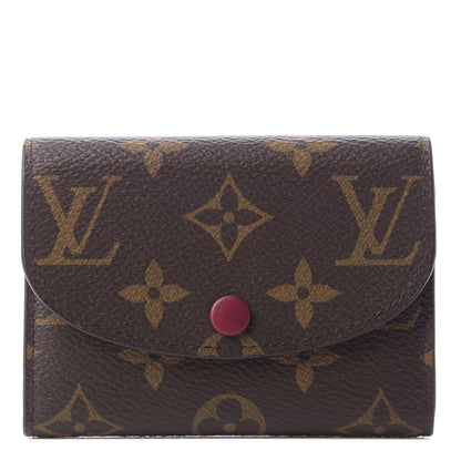 Louis Vuitton Monogram Rosalie Coin Purse Fuchsia 1 of 8