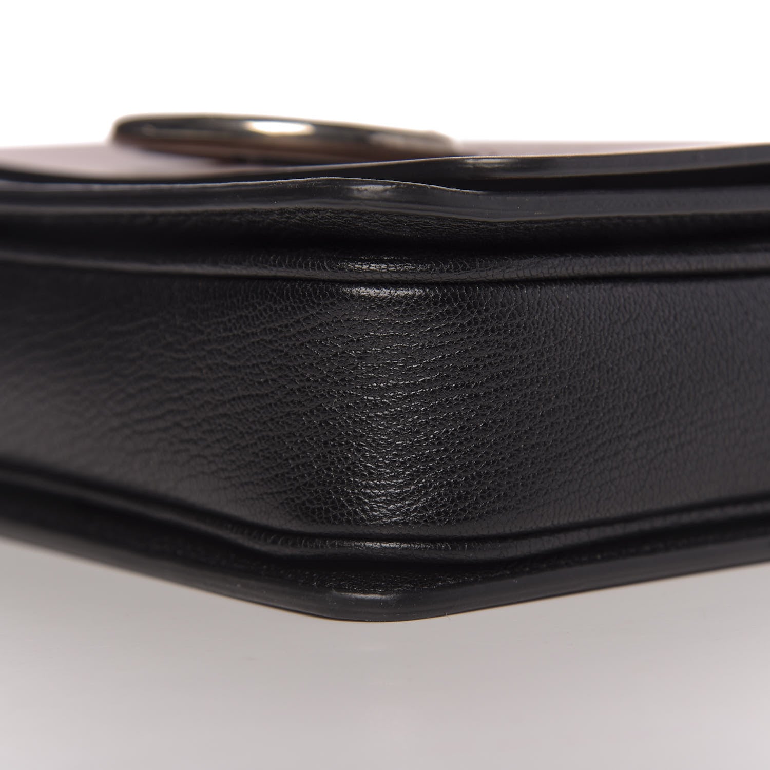 Burberry Calfskin Small D-Ring Bag Tan Black 10 of 11