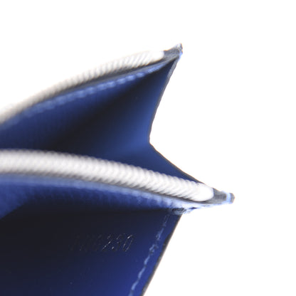 Louis Vuitton Monogram Taiga Coin Card Holder Cobalt 7 of 8