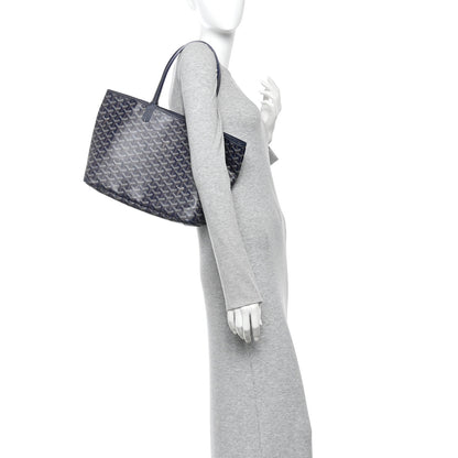 Goyard Goyardine Artois PM Navy 2 of 12