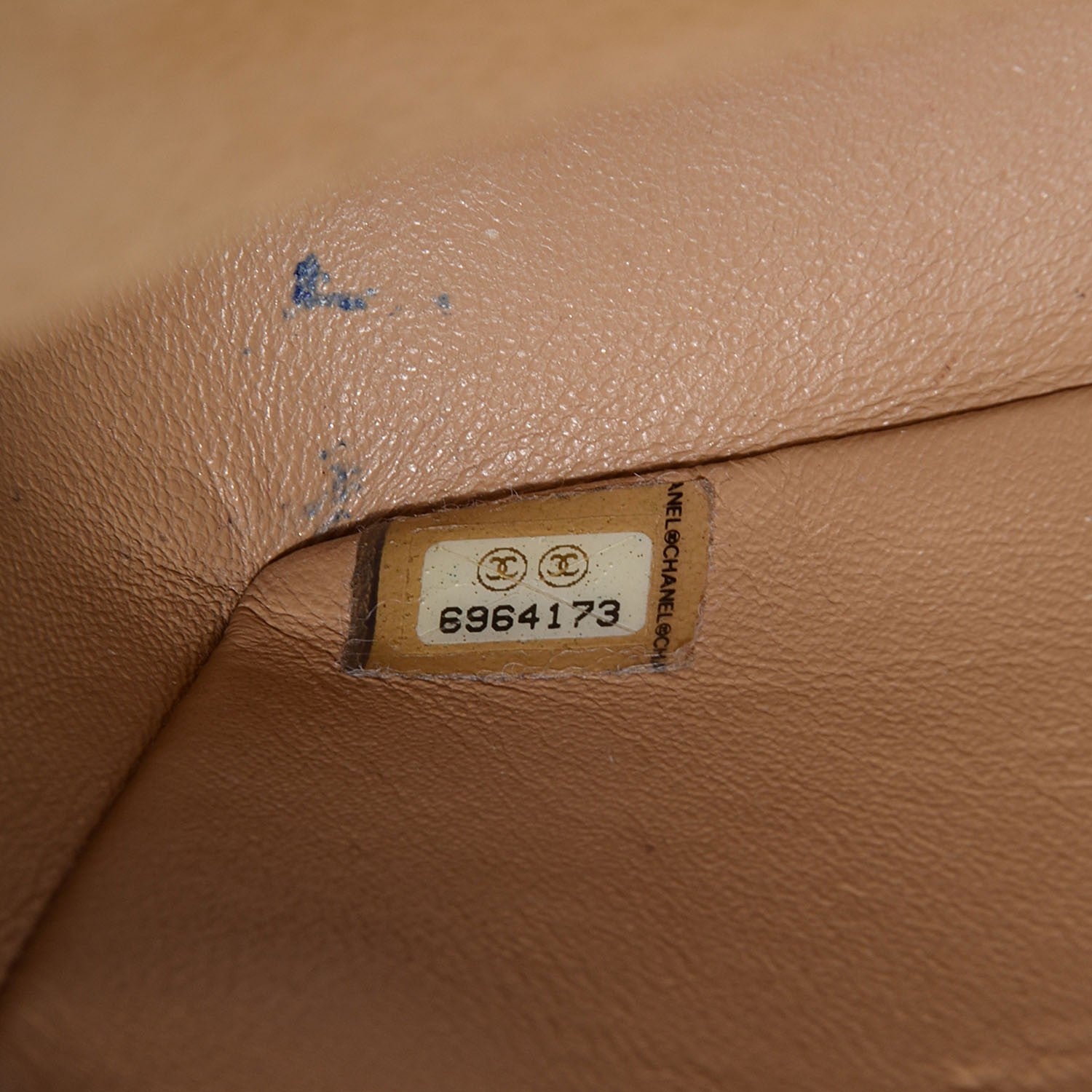 Chanel Caviar Jumbo Single Flap Beige 8 of 9