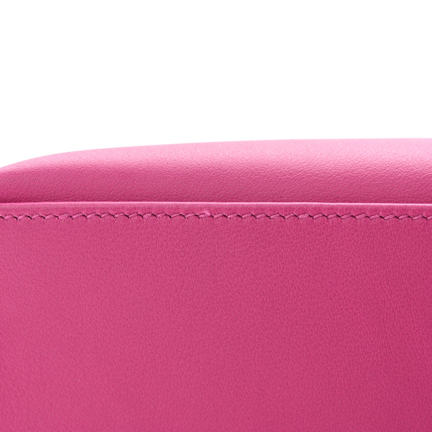 Hermes Swift Kelly Pochette Clutch Rose Pourpre 10 of 11