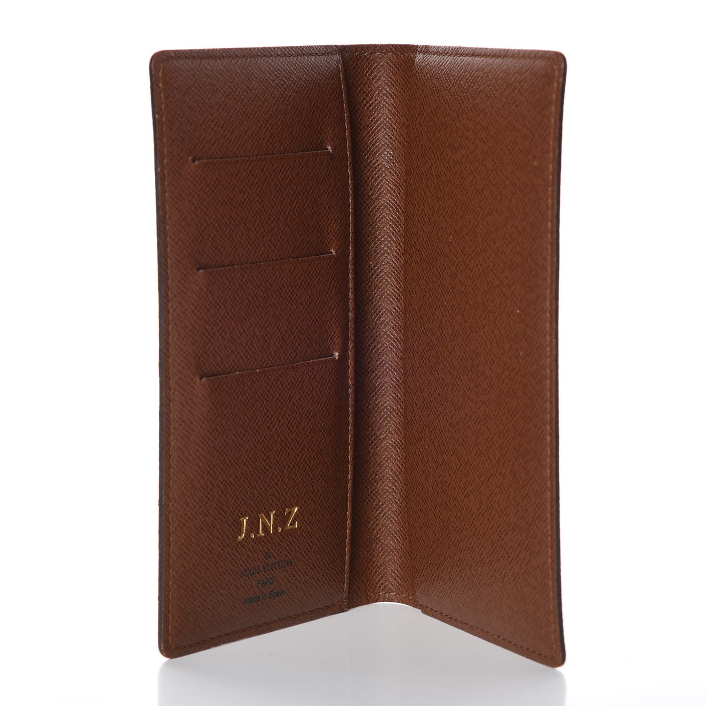 Monogram Pocket Agenda Cover