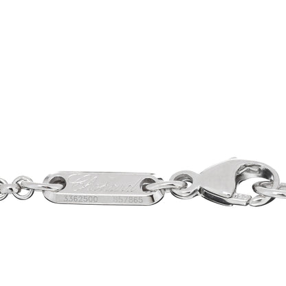 Chopard 18K White Gold Diamond Good Luck Charms Rabbit Bracelet 3 of 3