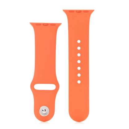 Hermes Silicone 41mm Apple Sports Watch Single Tour Band Orange 1 of 4