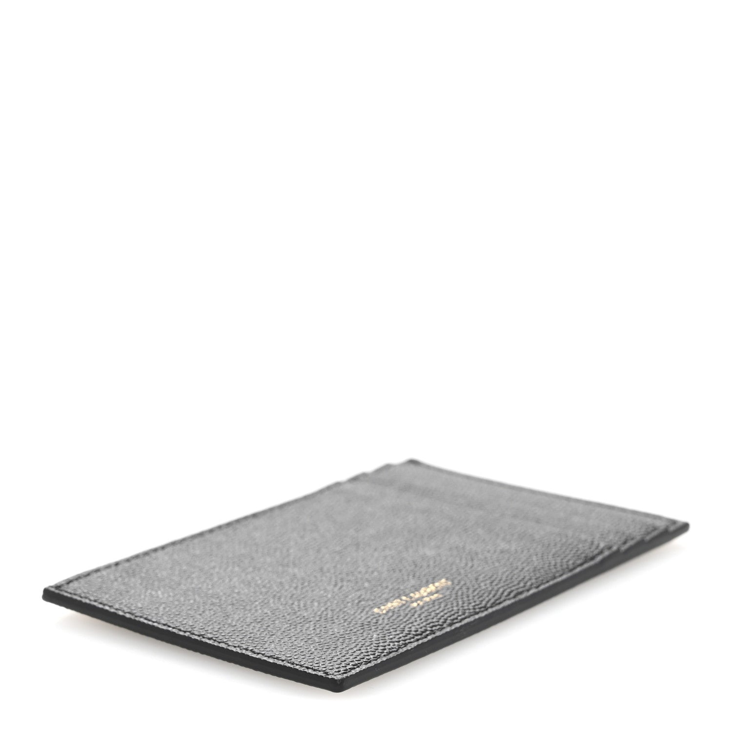 Saint Laurent Grain de Poudre 5 Fragments Card Holder Black 2 of 5