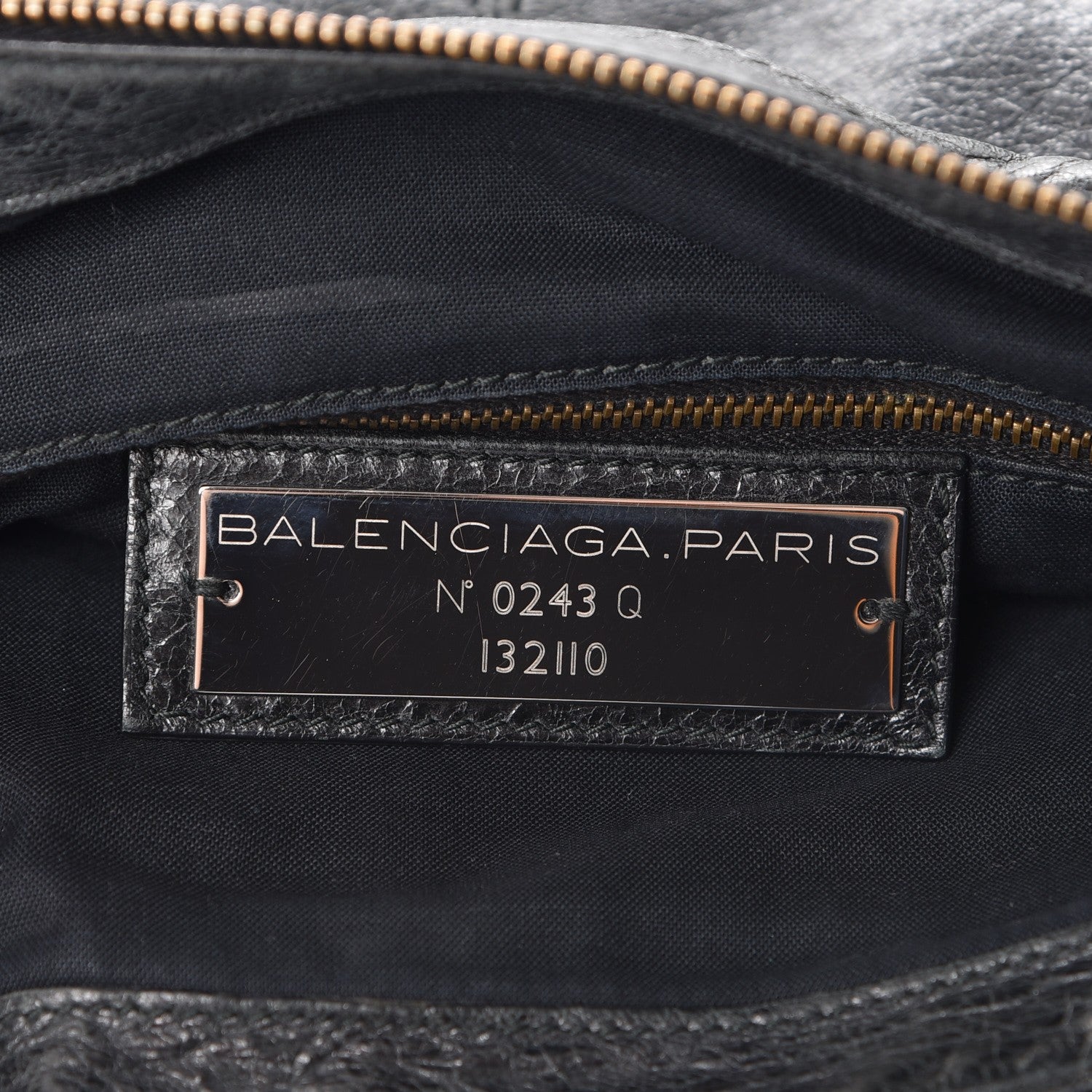 Balenciaga Agneau Classic Hardware Work Anthracite 6 of 8
