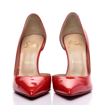 Christian Louboutin Patent Iriza 100 Pumps 36.5 Fraise 2 of 11
